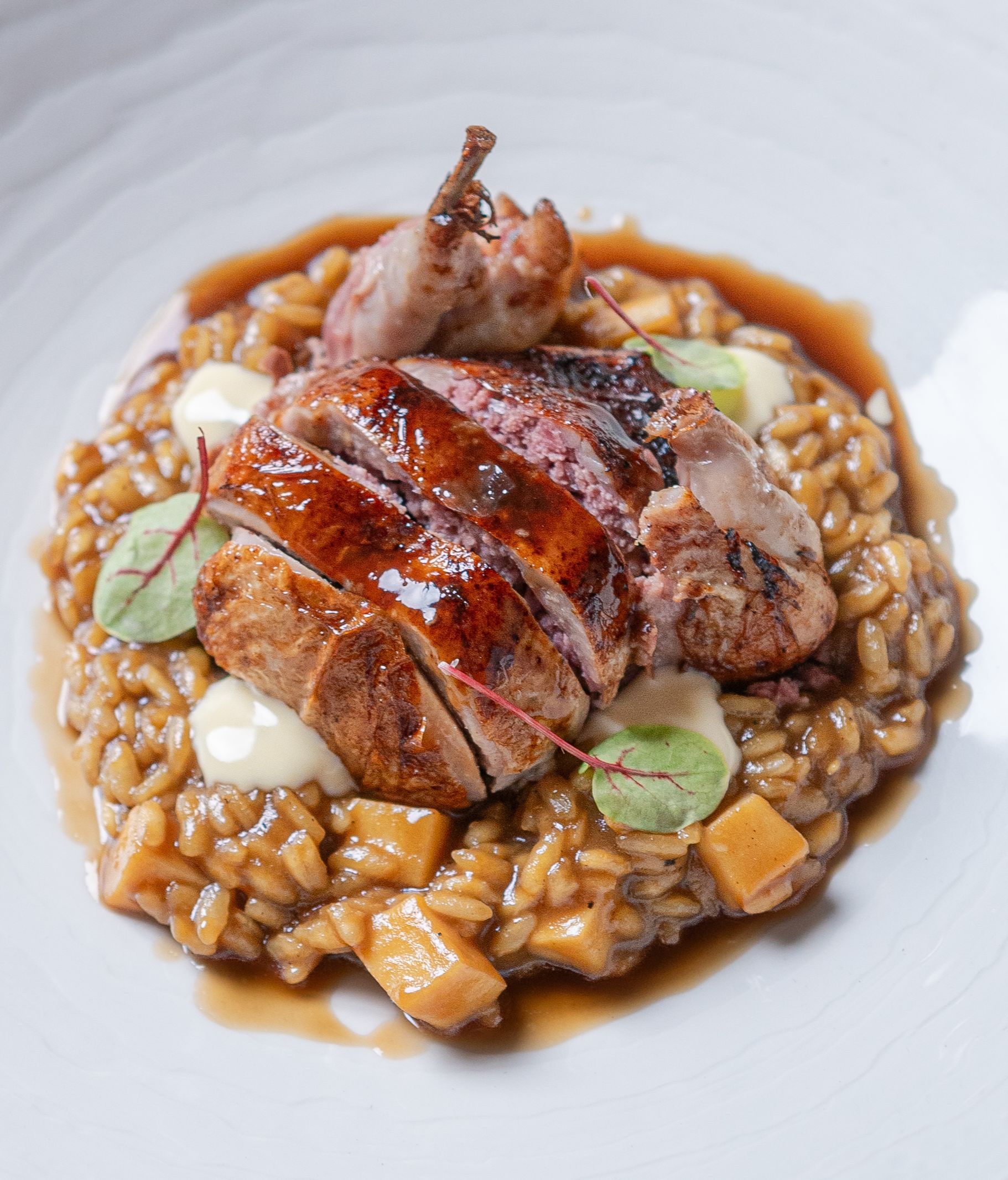 Una de las creaciones del chef Patricio Massimino.