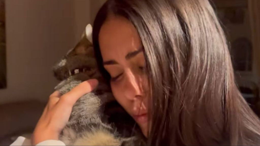 Rosario Matew con Melocotón