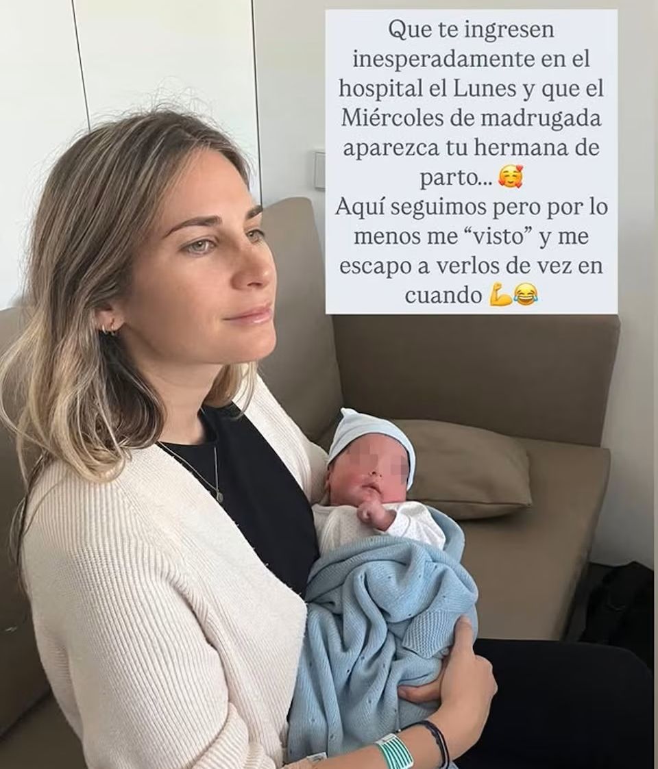 Sibi Montes posa con su sobrino y revela por qué está ingresada