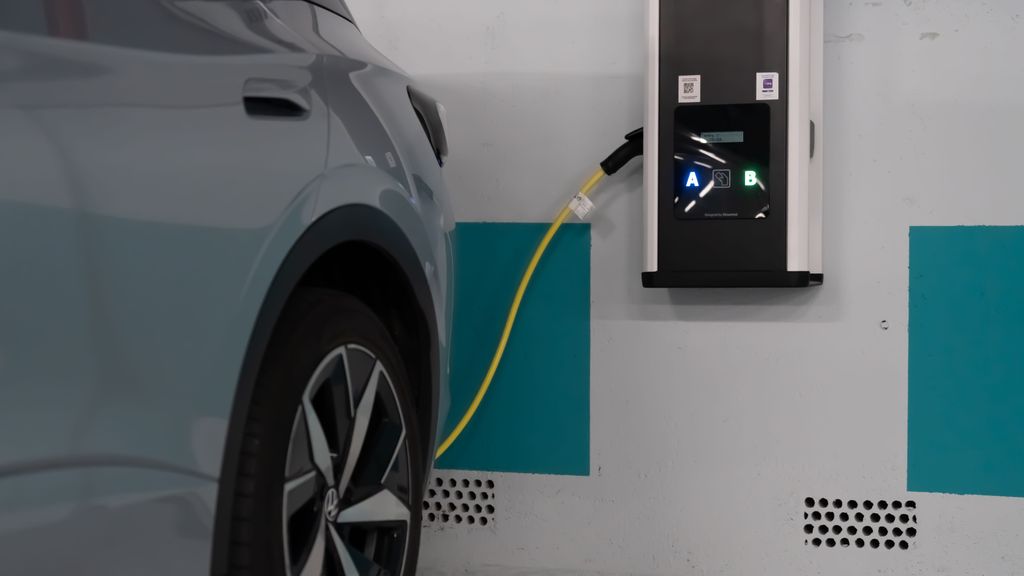 Un coche eléctrico