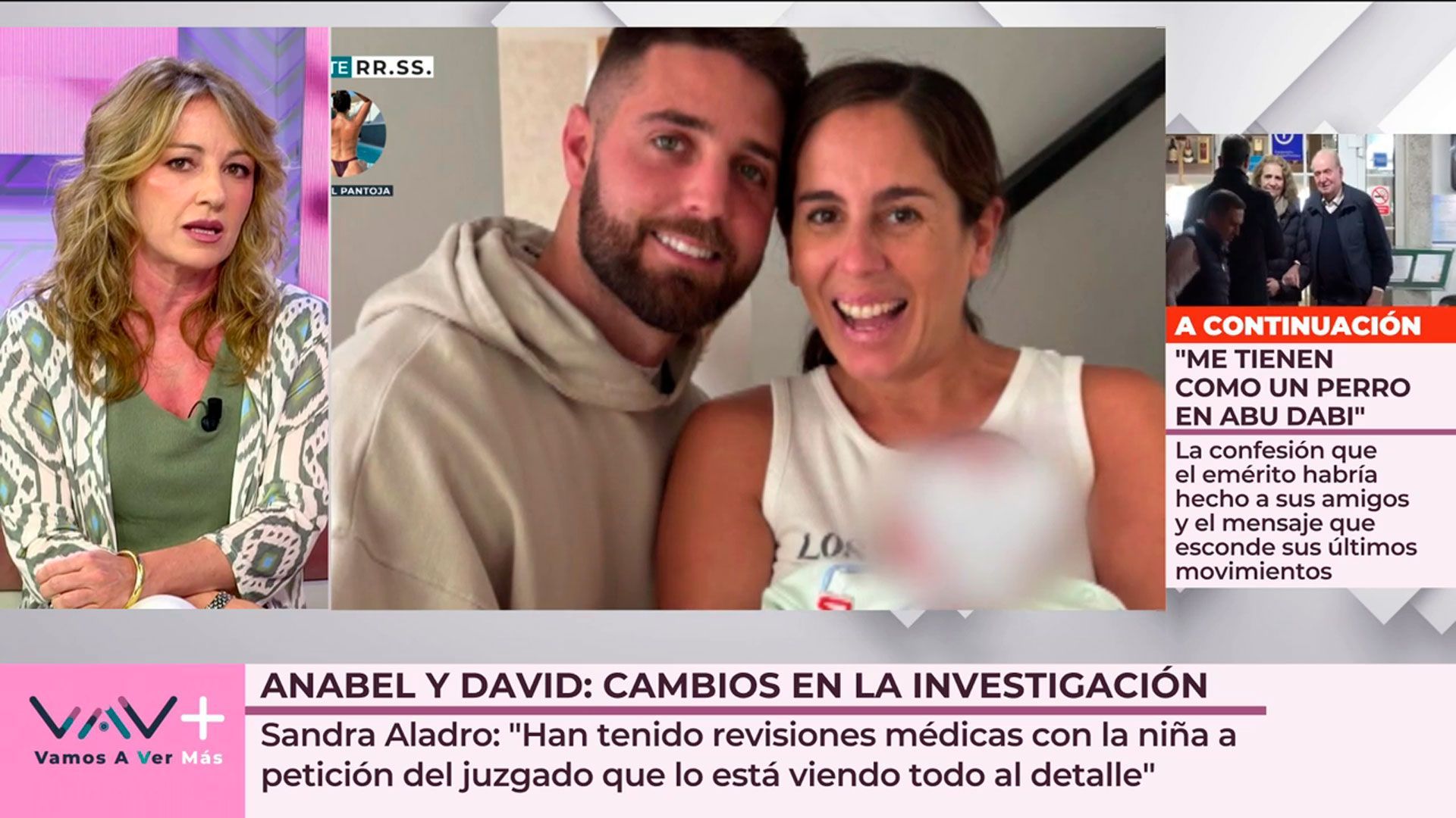 El motivo por el que se retrasa la investigación a Anabel Pantoja y su novio Vamos a ver 2025 Programa 400
