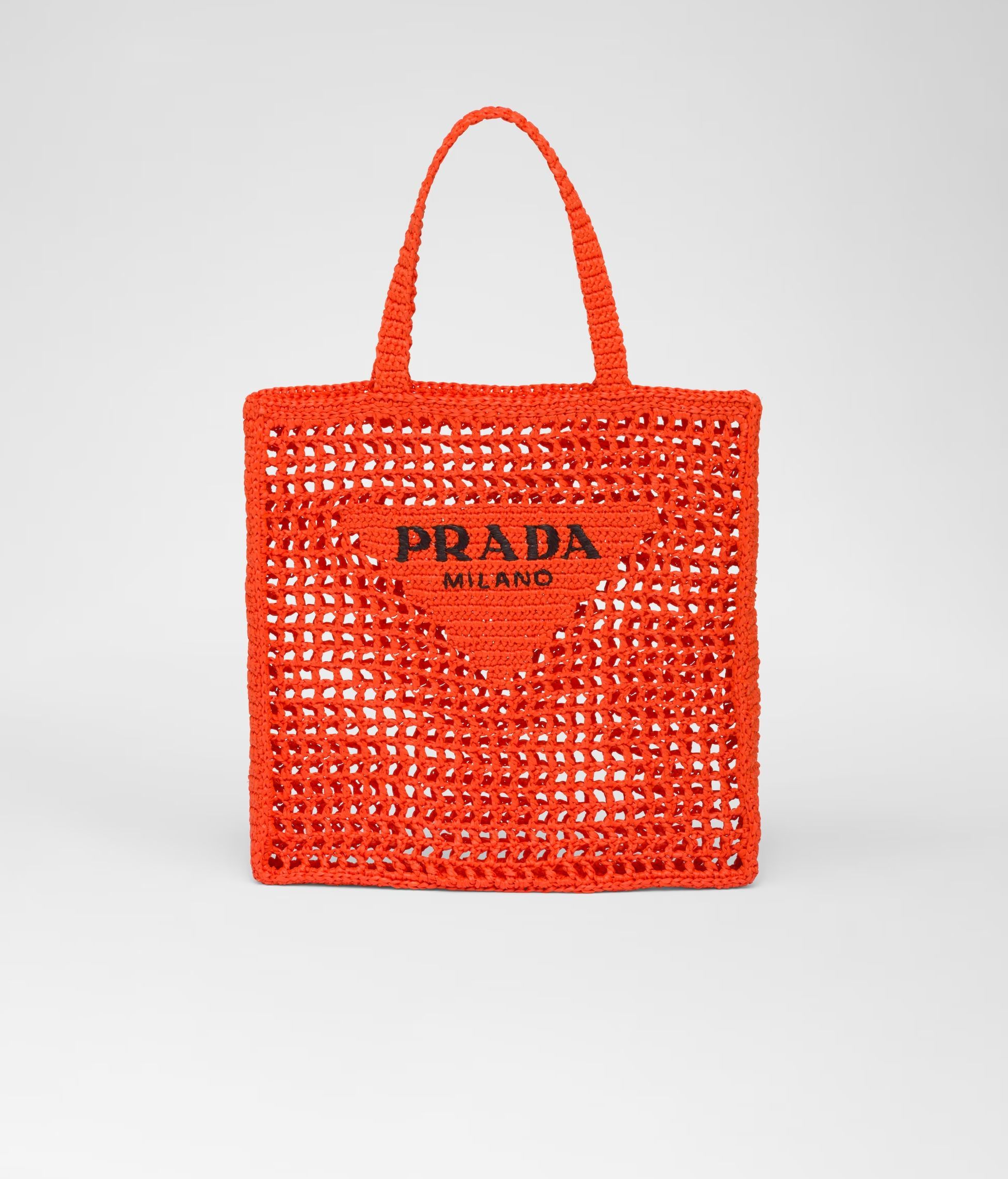 Bolso de crochet de Prada
