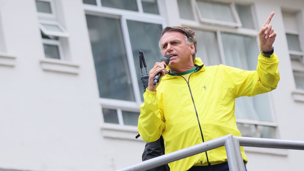 El expresidente de Brasil, Jair Bolsonaro
