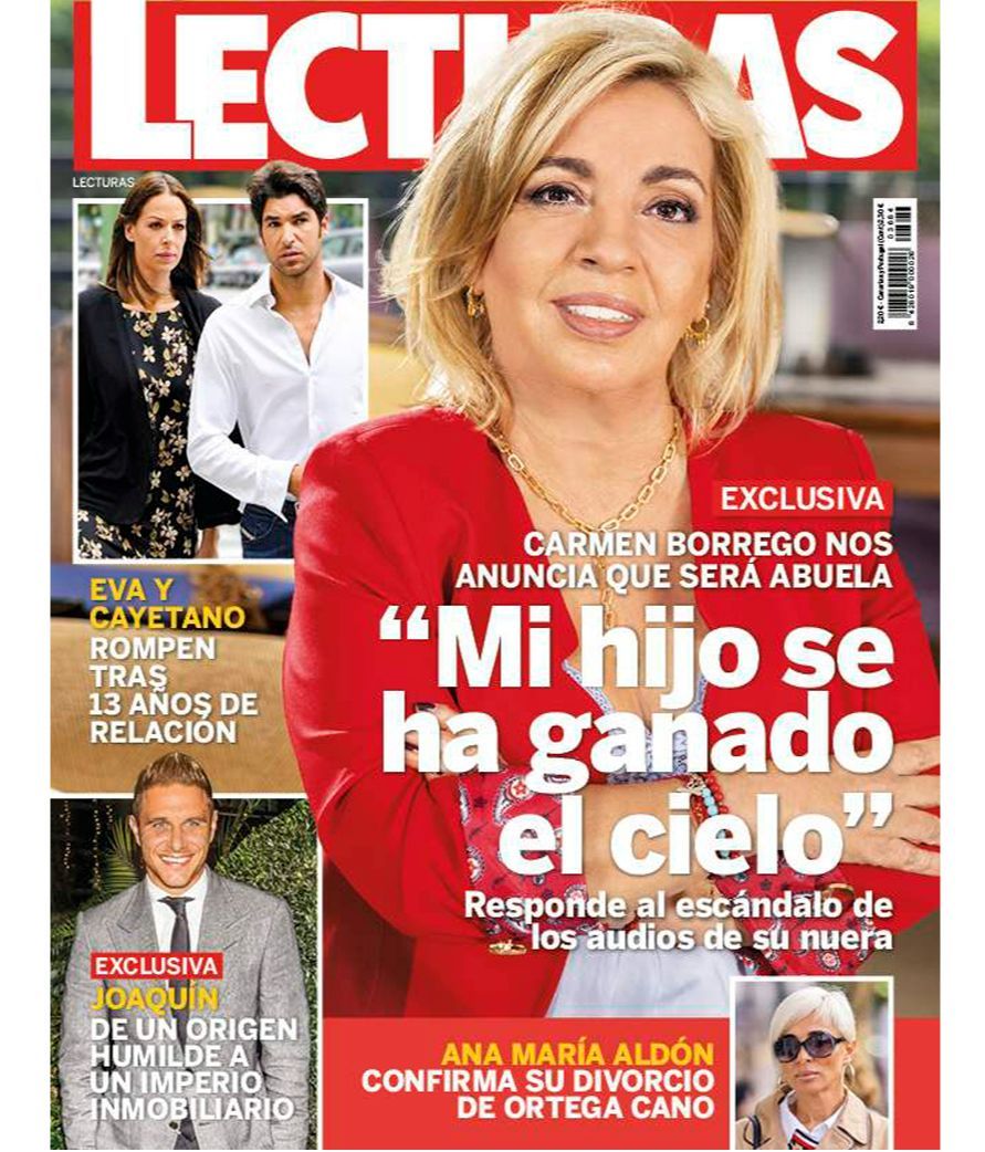 La entrevista que Carmen Borrego concedió a la revista 'Lecturas' hace tres años