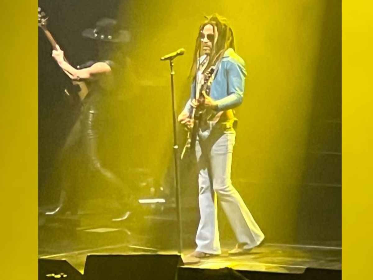 Lenny Kravitz sorprende hablando en gallego en su concierto de A Coruña
