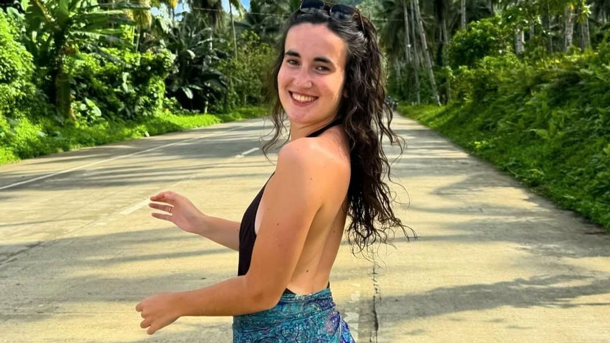 Natalia lleva un año y medio viajando sola