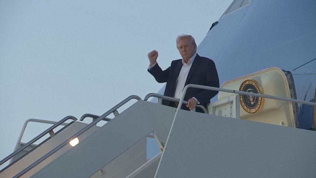 Trump se somete a un primer chequeo anual: "Tengo un buen corazón y un buen alma"