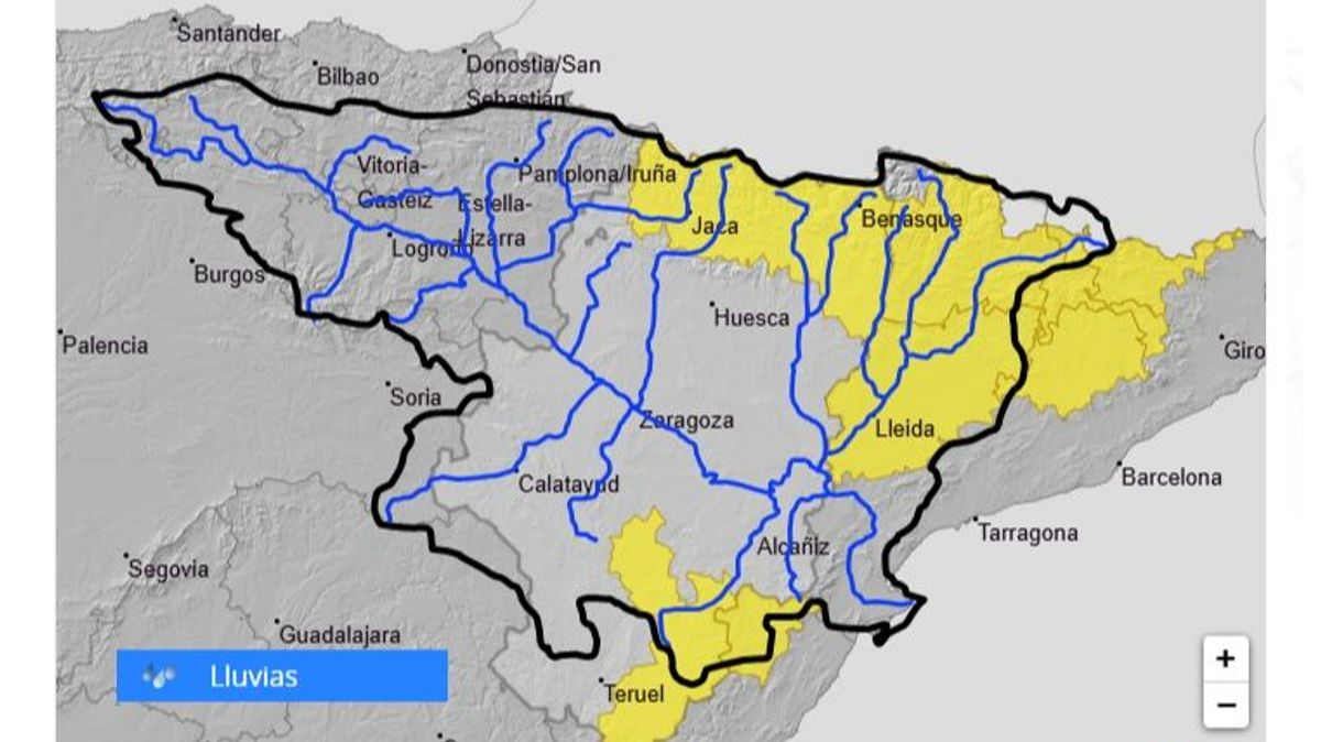Advierten de crecidas súbitas en barrancos de todo el Pirineo, Lérida, Castellón y Teruel