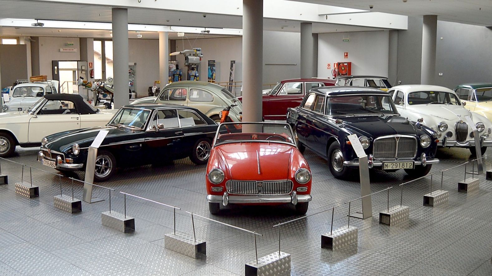 En el museo salmantino se puede ver una excelente muestra de la industria nacional del automóvil.