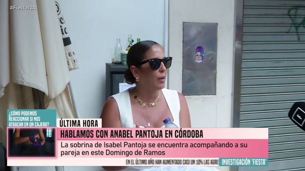 El enfado de Anabel Pantoja en plena procesión de Semana Santa Fiesta 2025 Programa 288