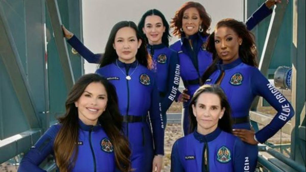 Katy Perry y la pareja de Bezos, se suman a la moda del turismo espacial para ricos