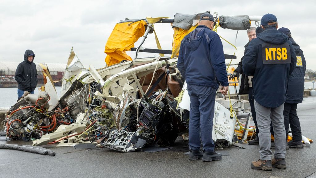 Las tres hipótesis que se barajan en el accidente del helicóptero de Nueva York
