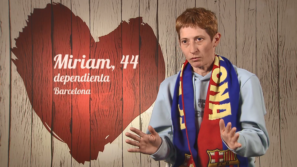 Miriam basa su vida en el Barça