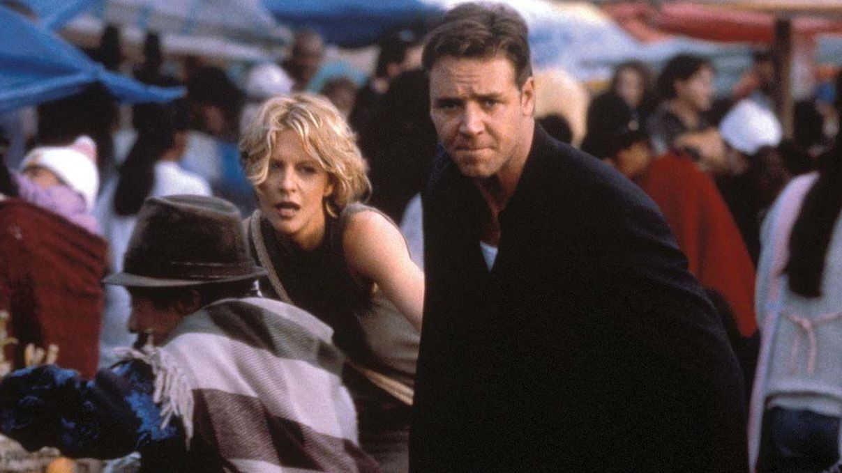 El rodaje de 'Prueba de vida' coincidió con su amenaza de secuestro