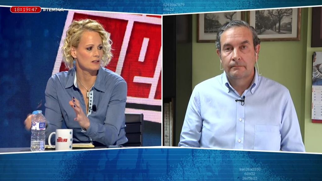 El tenso encontronazo entre Zaida Cantero y Fernando Pastor, diputado del PP en las Cortes Valencianas: "¿Nos está tomando el pelo?"
