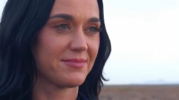 Katy Perry tras su viaje al espacio.