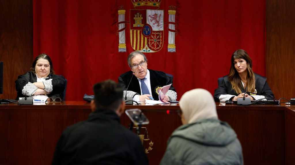 La Audiencia Provincial de Navarra durante el juicio al feriante detenido en la localidad navarra de Huarte