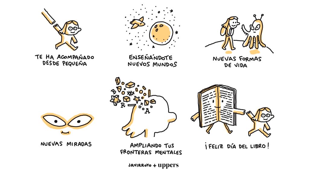 La viñeta de Javirroyo: 'Feliz día del libro'