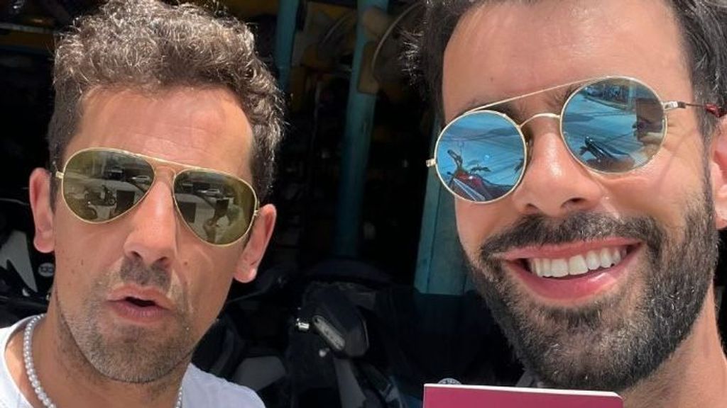 Óscar Landa y Ruvens, exconcursantes de 'Gran Hermano'