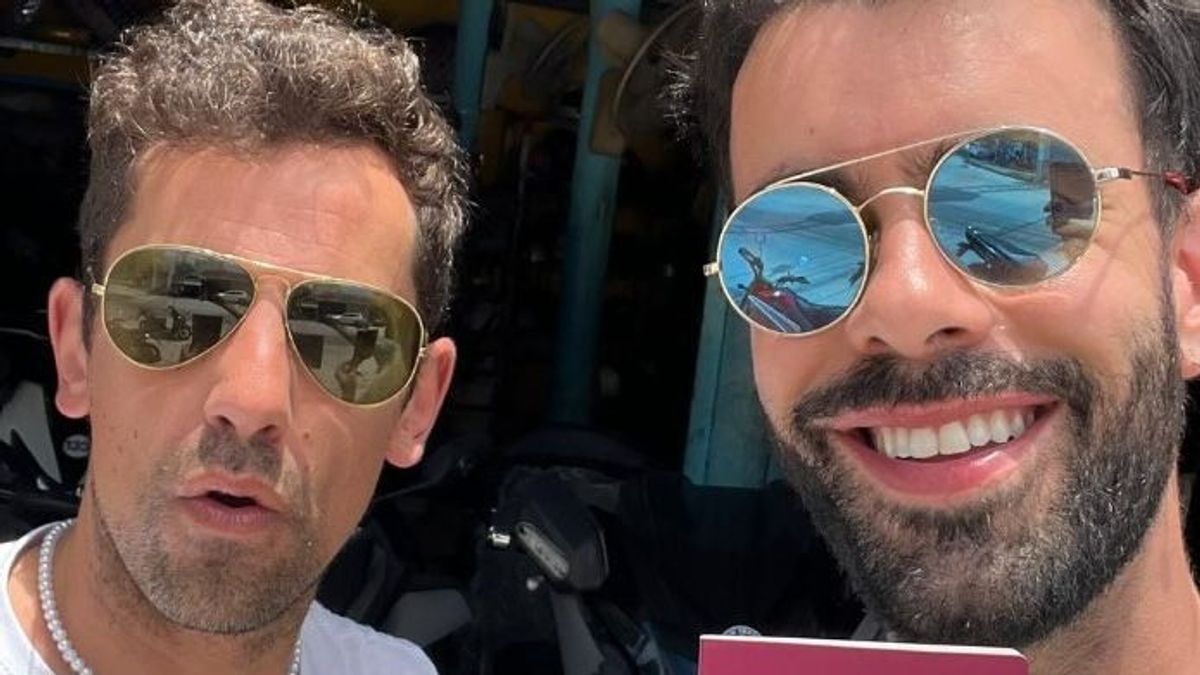 Óscar Landa y Ruvens, exconcursantes de 'Gran Hermano'