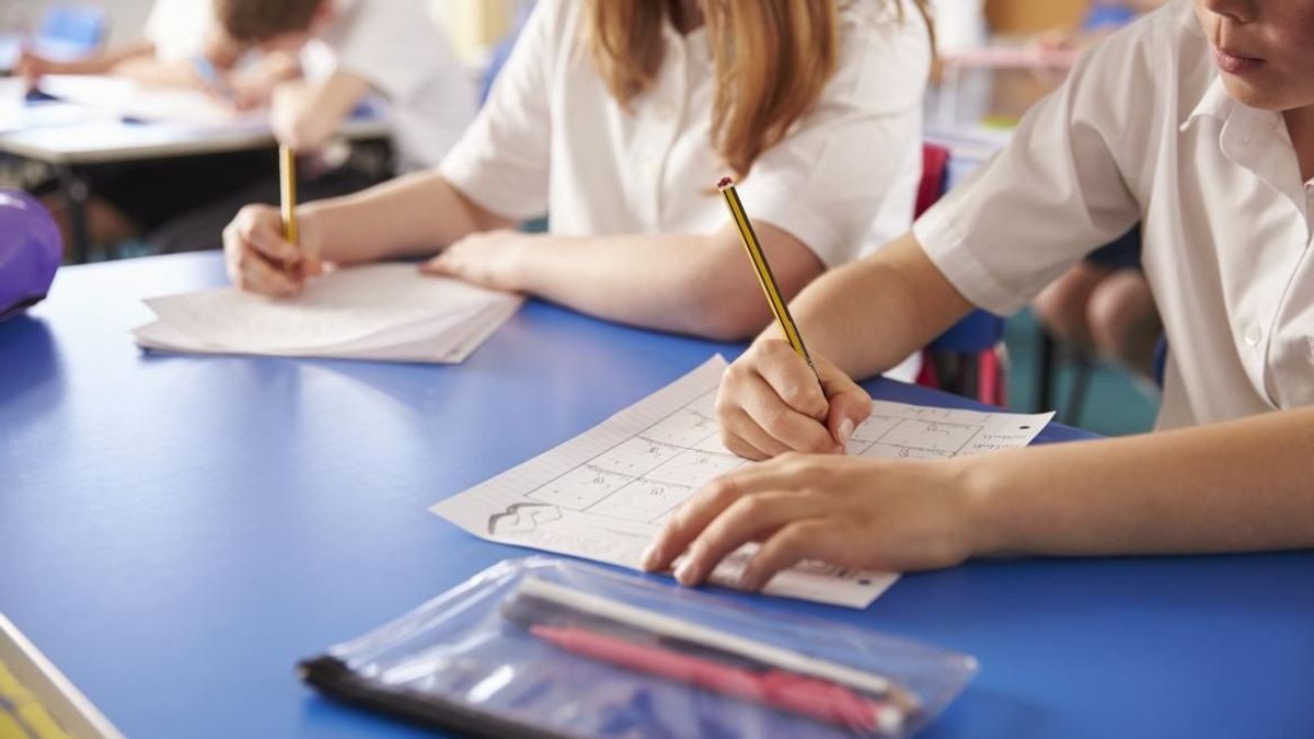 Alumnos en un instituto de educación secundaria de la Comunidad de Madrid
