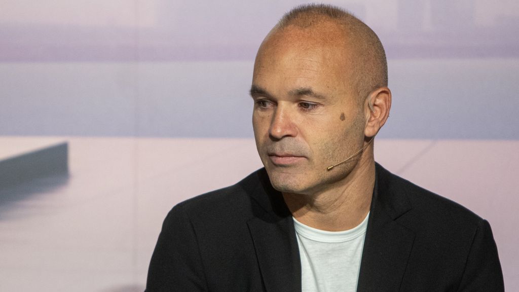 Andrés Iniesta en octubre de 2024.