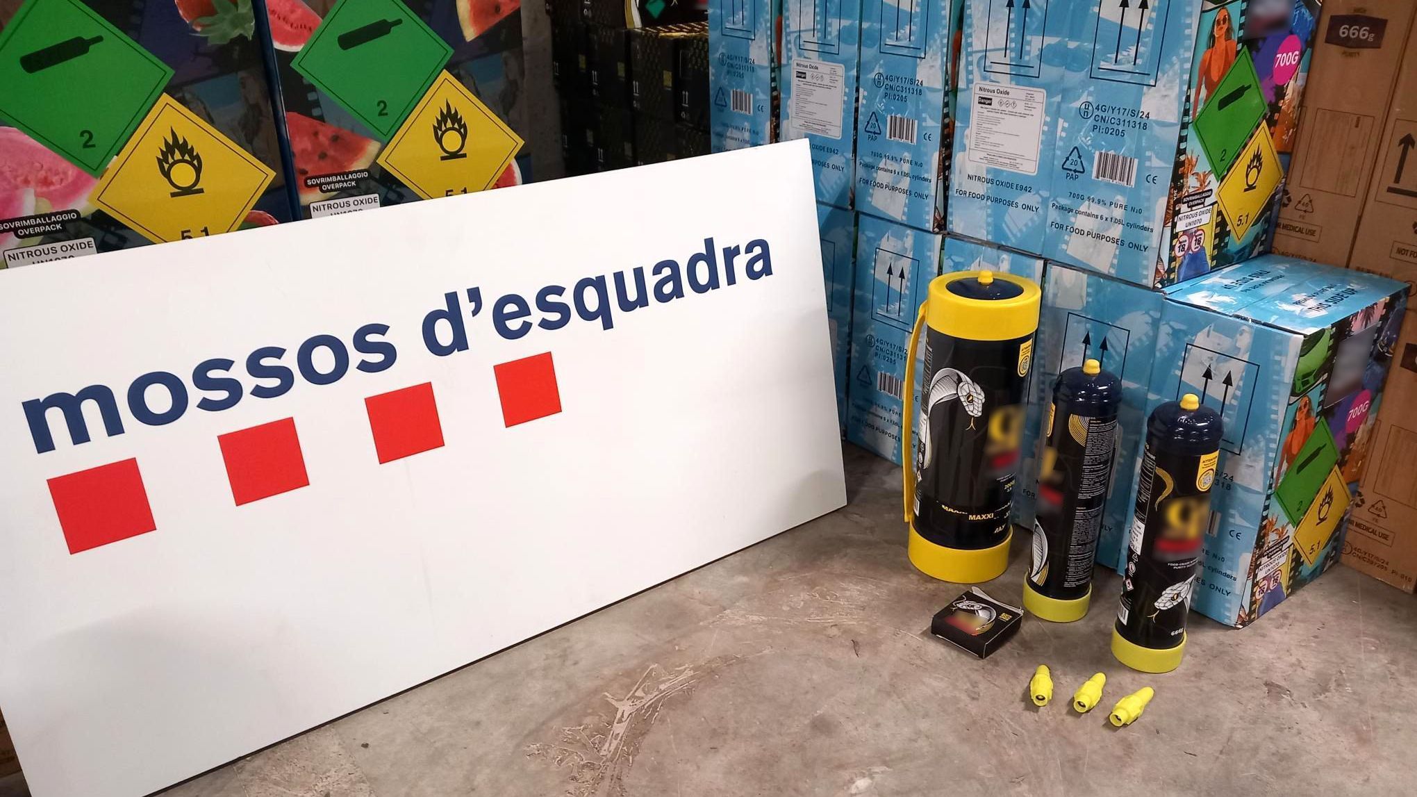 Decomiso óxido de nitrógeno