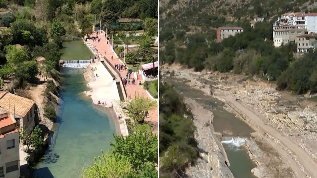 Sot de Chera necesita la reconstrucción de su parque natural arrasado por la DANA