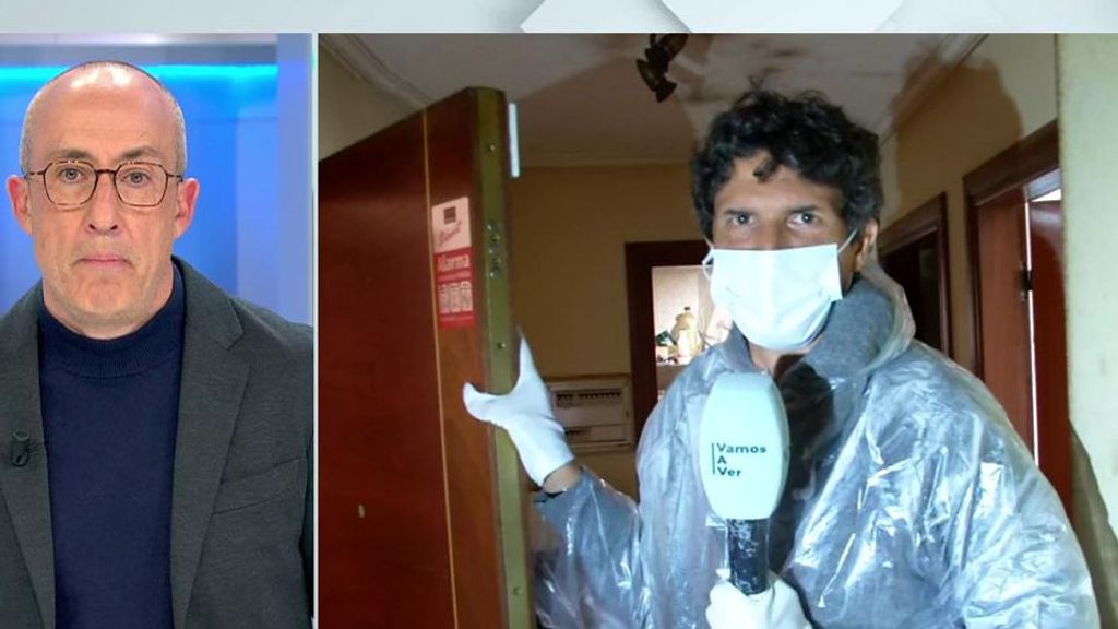 El directo más difícil de un reportero de 'VAV' entre 900 kilos de basura: "Me faltan palabras para describir la sensación"