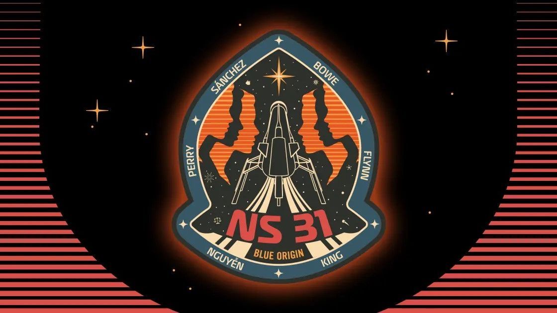El parche de la misión NS-31