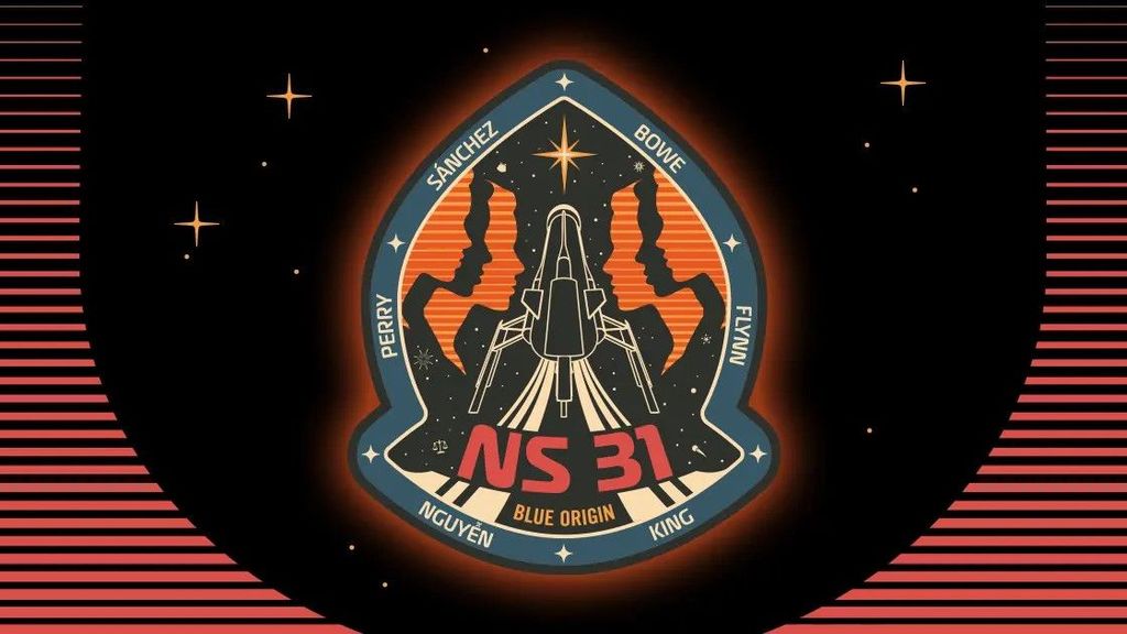 El parche de la misión NS-31