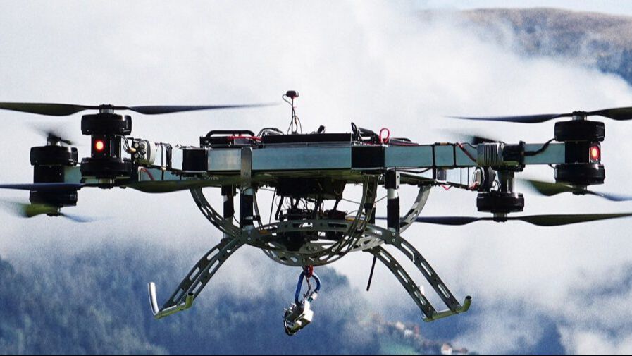 Imagen de archivo de un dron