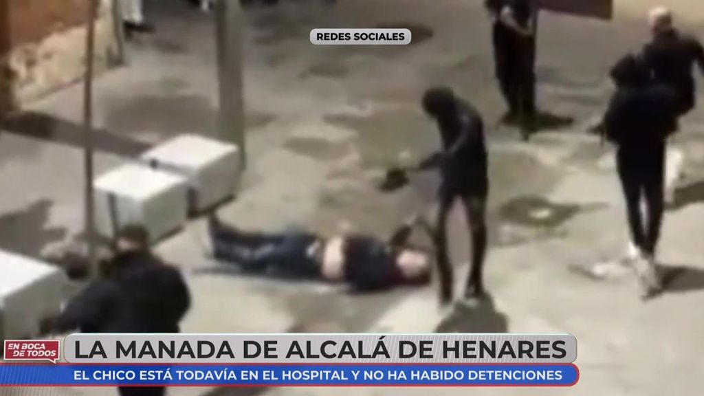 Imágenes de la brutal paliza