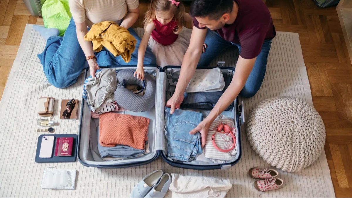 Preparándose para las vacaciones