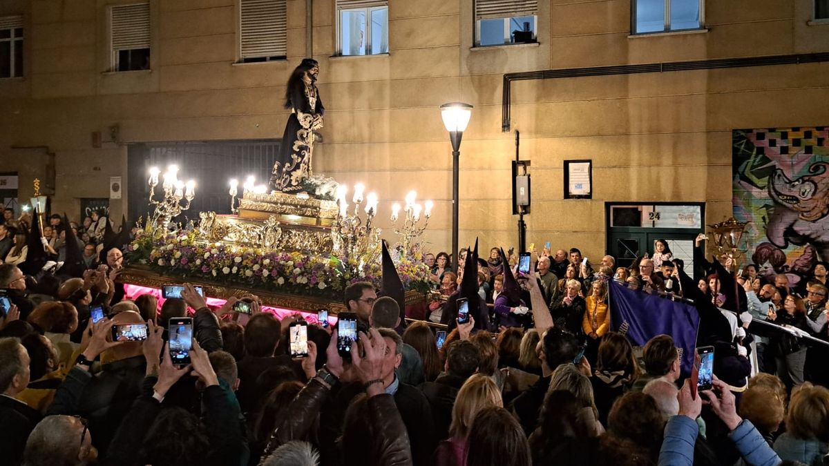 Procesión del Nazareno, este lunes 14 por la noche en Bilbao