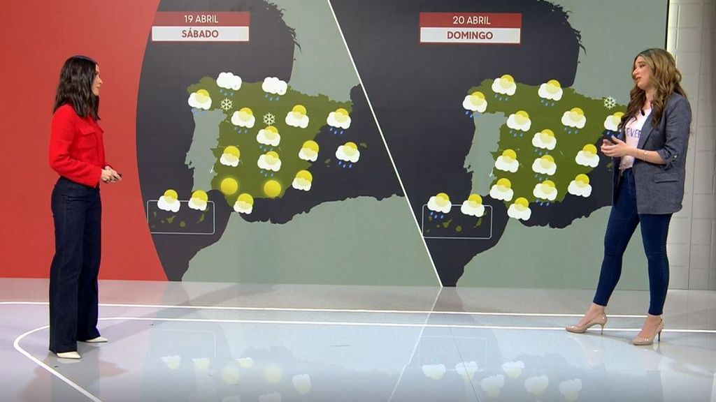 Las previsiones del tiempo en Semana Santa