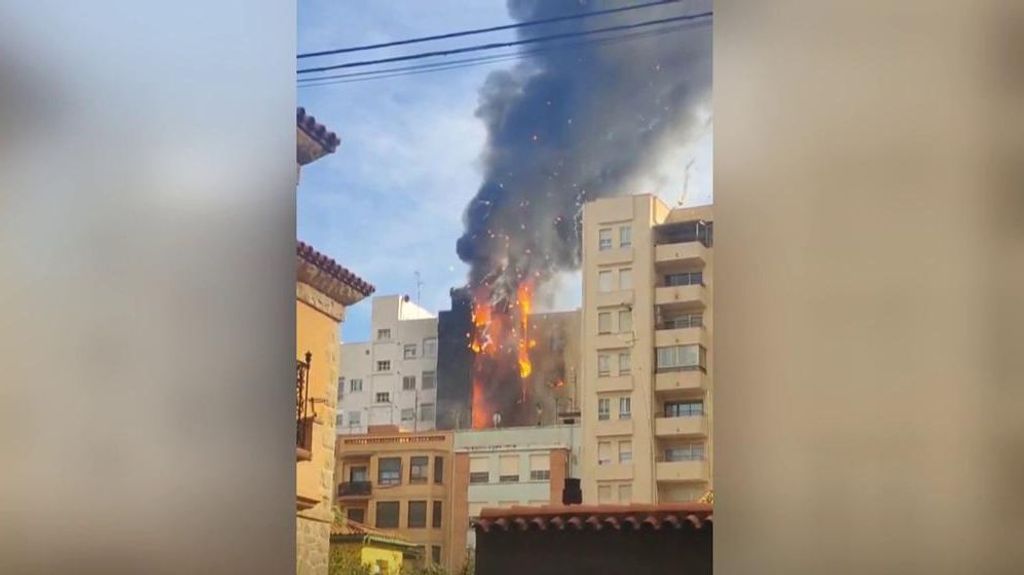 Incendio en Castellón