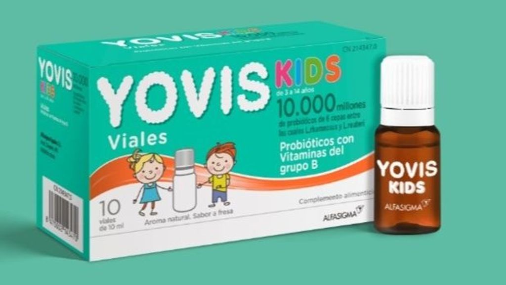 La AESAN alerta sobre el complemento alimenticio 'Yovis Kids': puede producir desde reacciones cutáneas hasta angioedemas