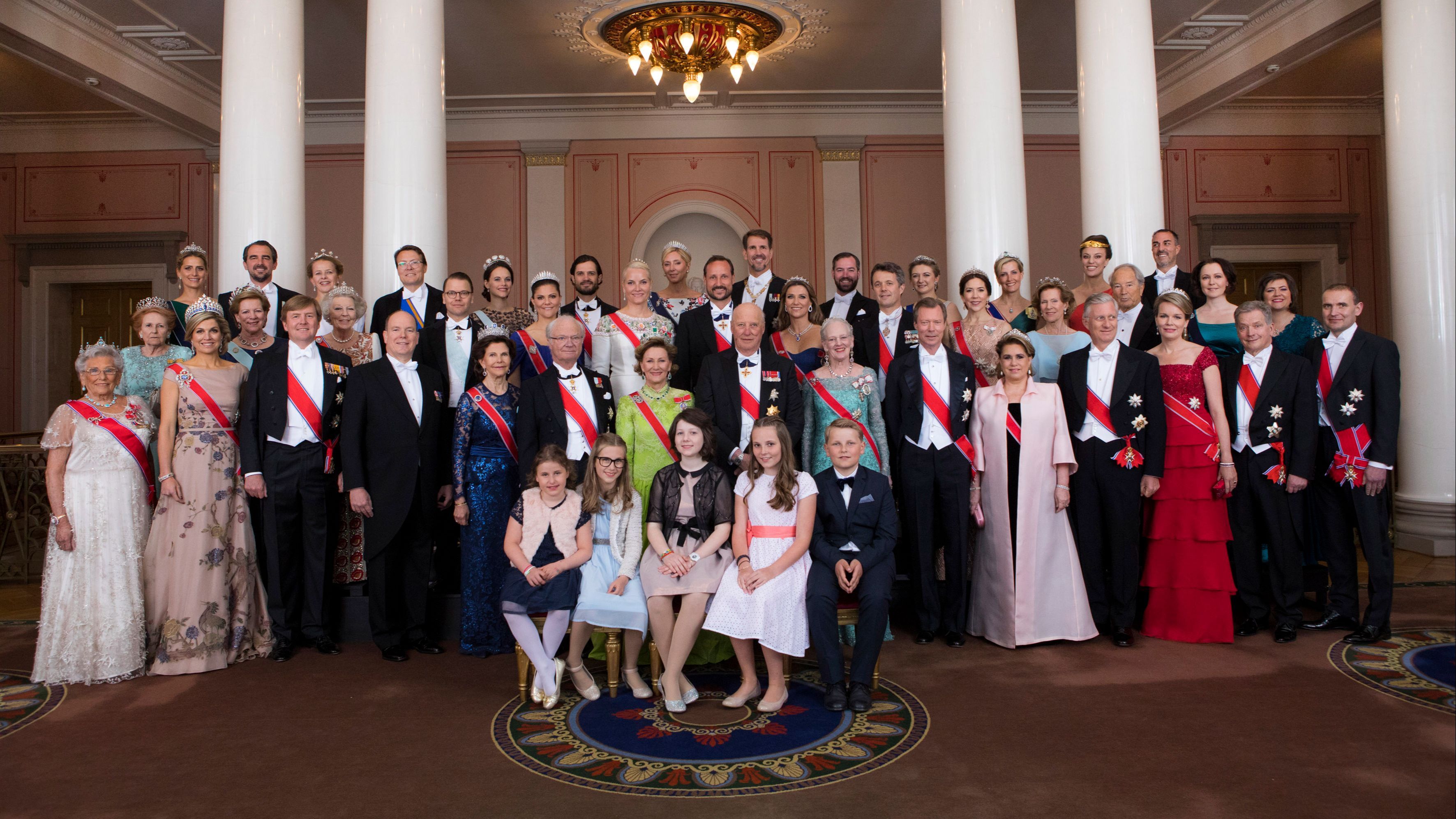 La familia real noruega