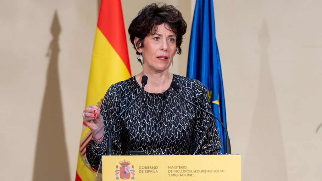 La ministra de Inclusión, Seguridad Social y Migraciones, Elsa Saiz
