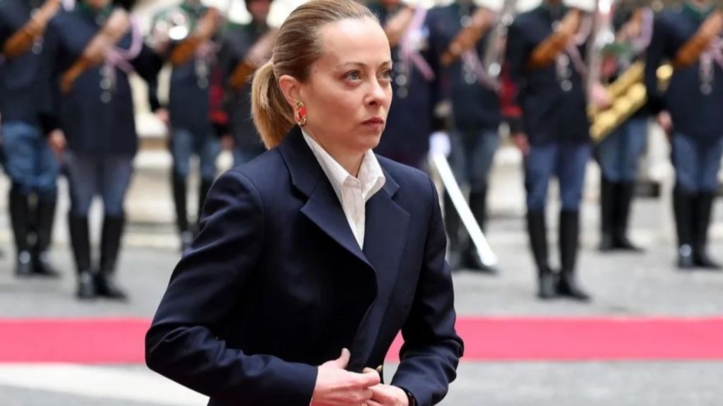 La primera ministra italiana, Giorgia Meloni