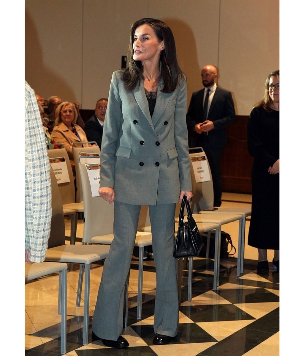 Spanish Queen Letizia during Mental Health World Day 2024 in Madrid on Thursday, 17 October 2024.