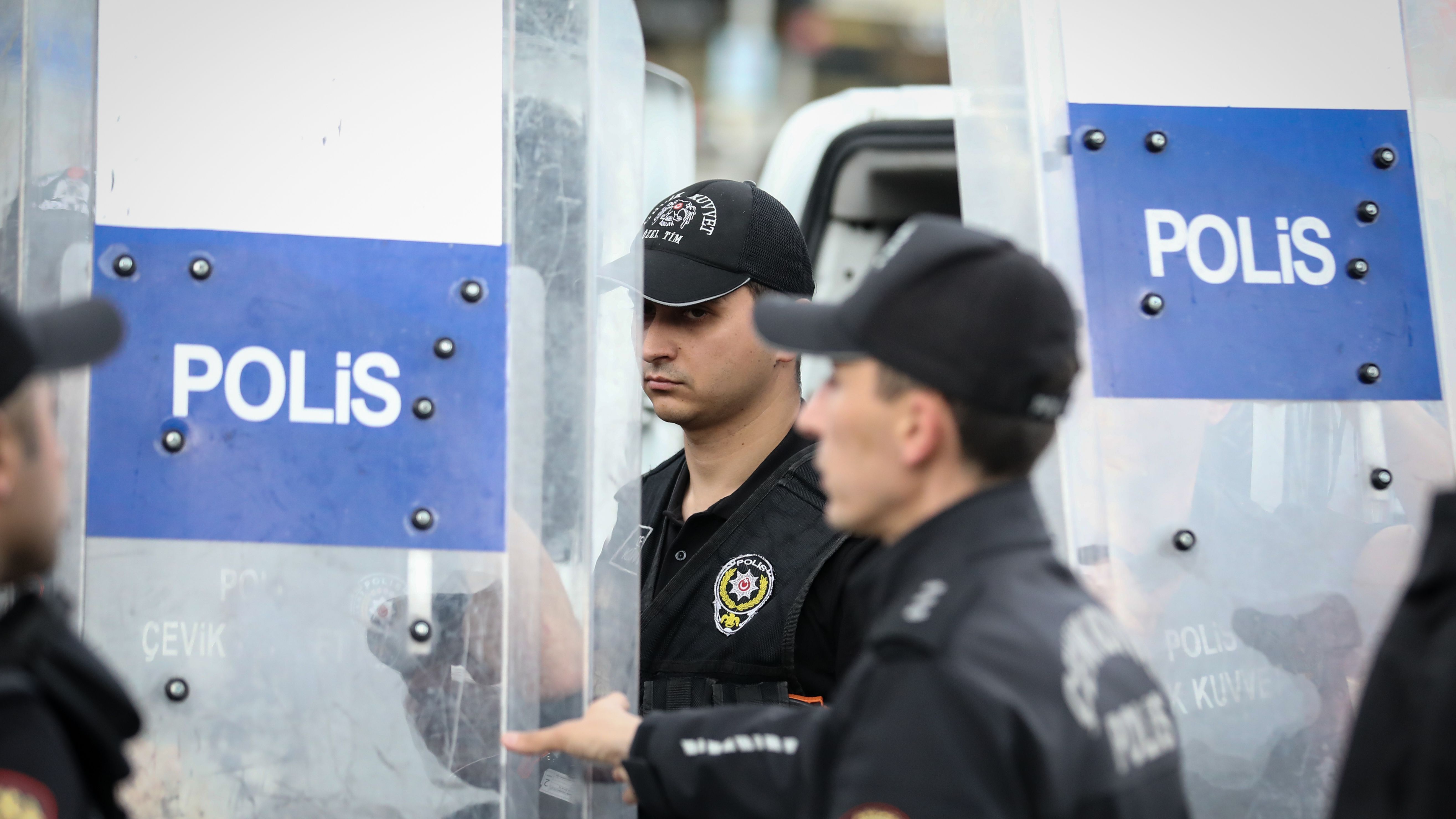 Agentes de la policía turca en una imagen de archivo