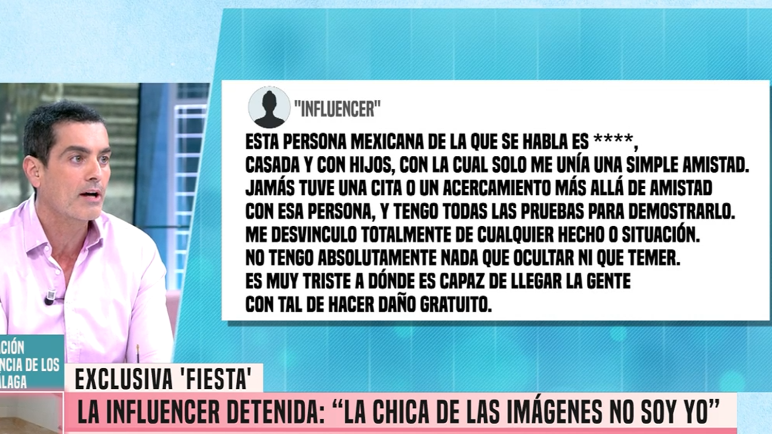 Comunicado influencer