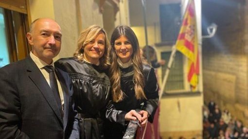 Pilar Alegría participa en el acto de 'Romper la Hora' en Albalate del Arzobispo (Teruel)