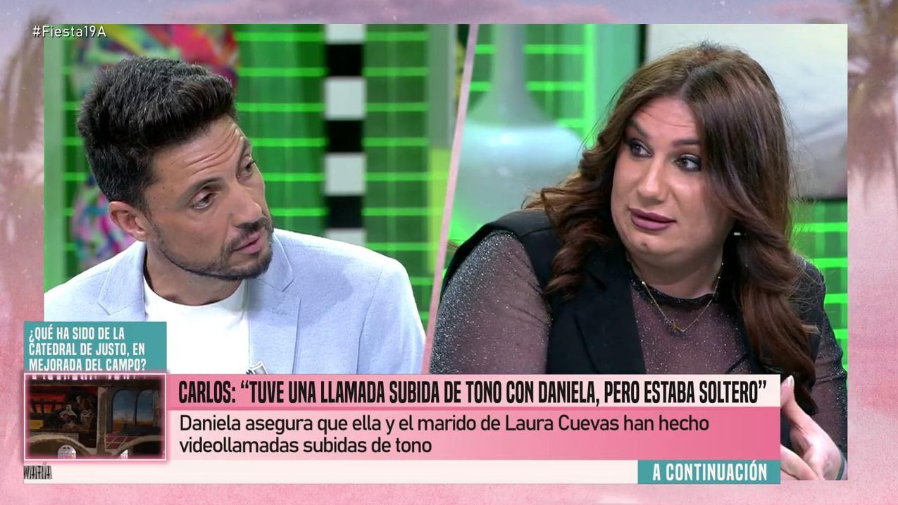 El enfrentamiento entre Carlos Caldserón y Daniena Moreno