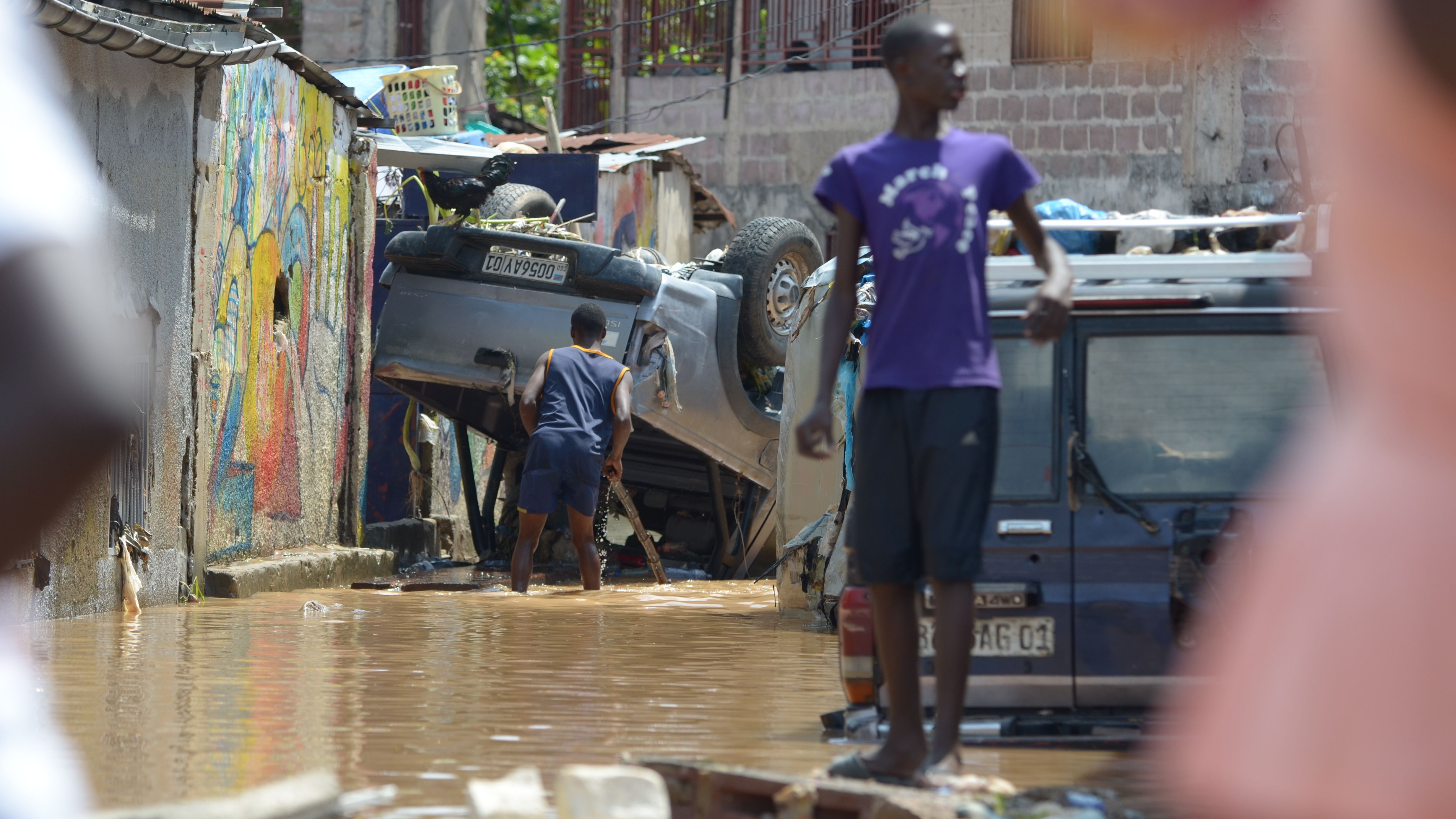 Lluvias torrenciales en RDC, donde cinco personas han muerto al ser alcanzadas por un rayo
