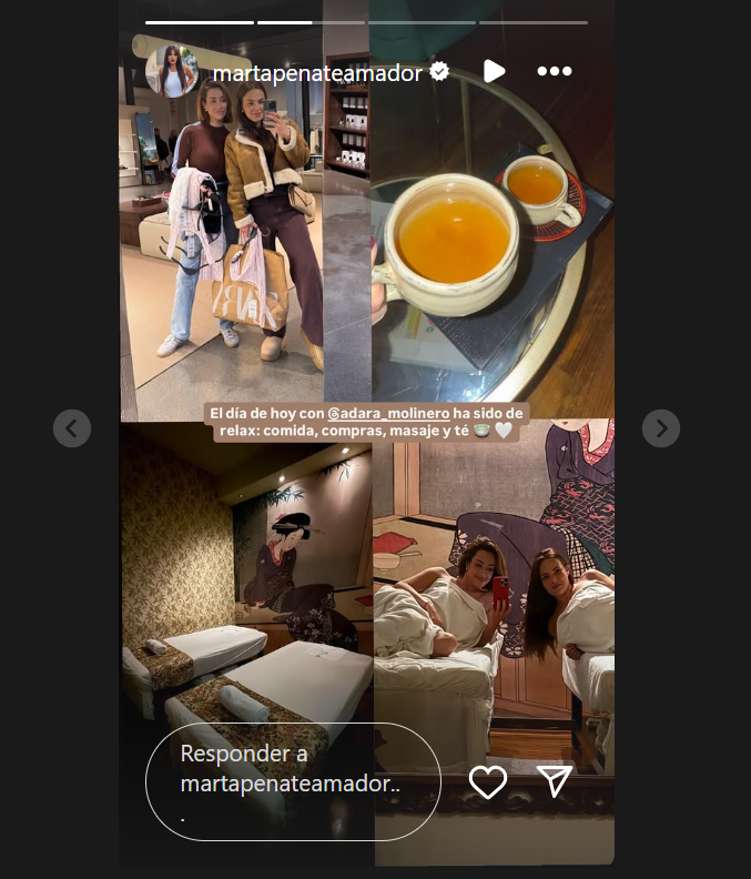 El planazo de Marta Peñate y Adara Molinero