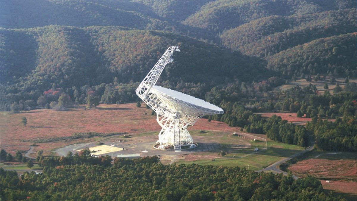 El telescopio de radio Robert C. Byrd de Green Bank