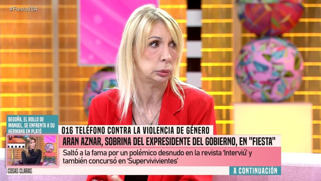 La nueva vida de Aran Aznar: "Estoy viva de milagro" Fiesta 2025 Programa 292